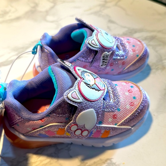 Gabby's Dollhouse Athletic Sneakers Toddler Girls size 7 - Picture 4 of 6